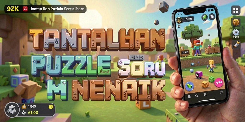 Screenshot menampilkan gameplay <strong>9ZK</strong> dengan tantangan puzzle menarik.