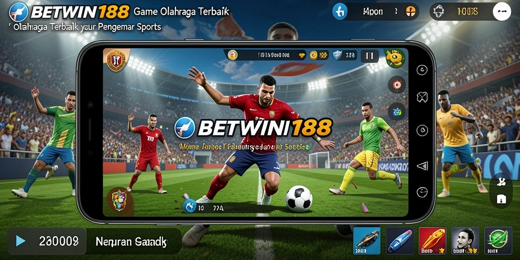 Tampilan gameplay BETWIN188 menampilkan pertandingan olahraga yang seru.