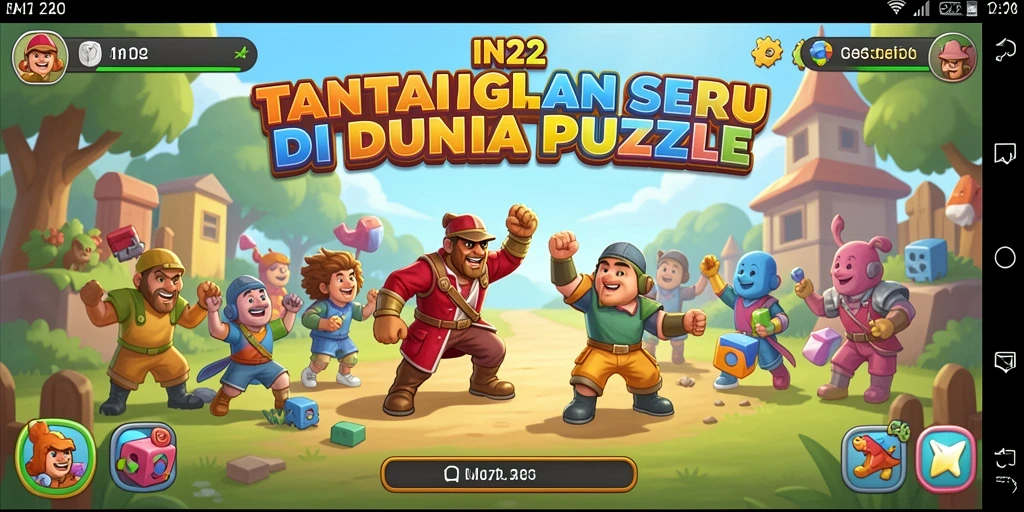 Tampilan gameplay IN22 yang menantang dan menarik.