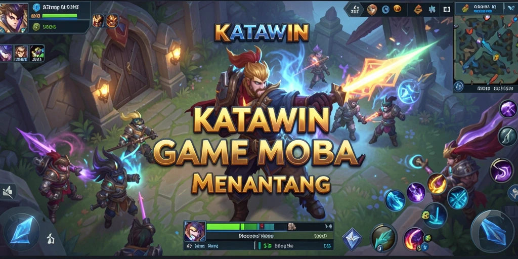 Tangkapan layar gameplay KATAWIN yang seru dan intens.