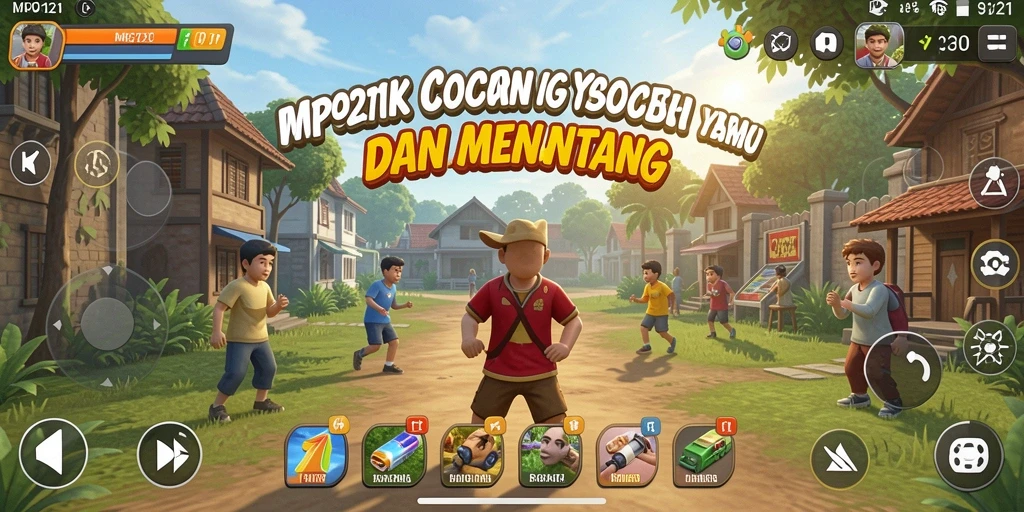 Tampilan gameplay seru dari MPO2121 dengan tantangan Match-3.