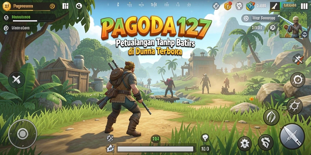 Tampilan gameplay Open World dari PAGODA127 yang menakjubkan