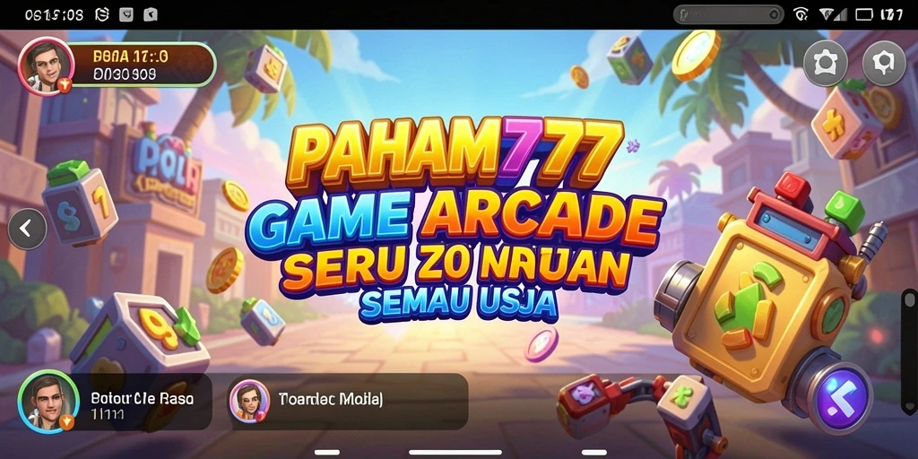 Screenshot gameplay PAHAM777 menampilkan aksi seru di dalam game Arcade.