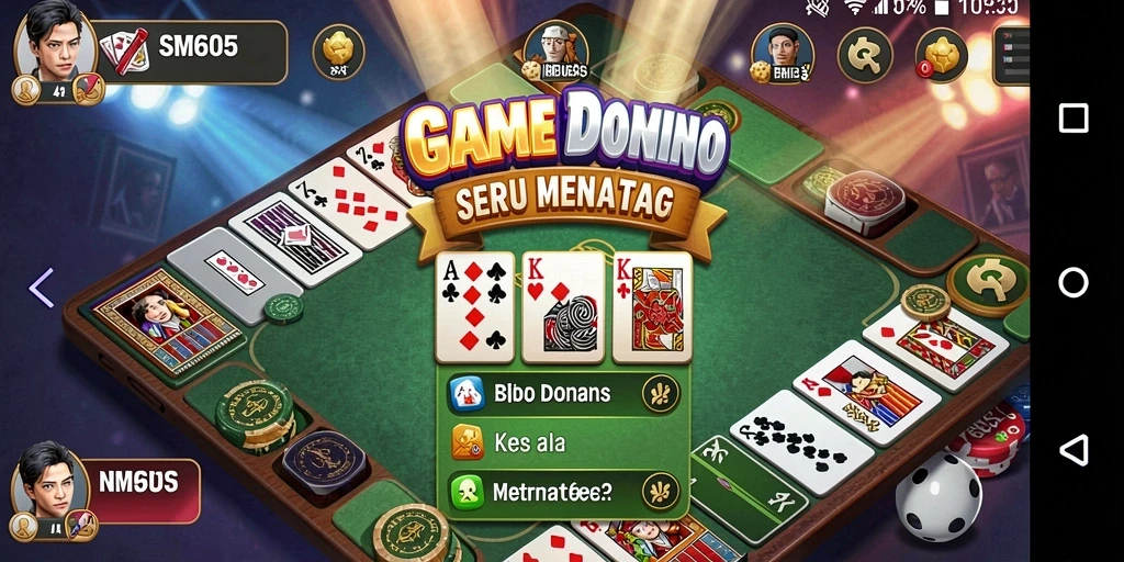Tampilan gameplay SM605 yang seru dan mengasyikkan.